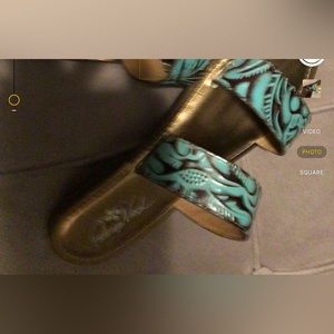 Patricia Nash sandals/slides